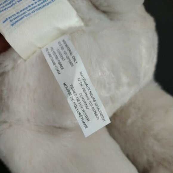 Build A Bear Teddy Bear Plush Cream Tan Stuffed Animal Toy 15 inch - Picture 5 of 9